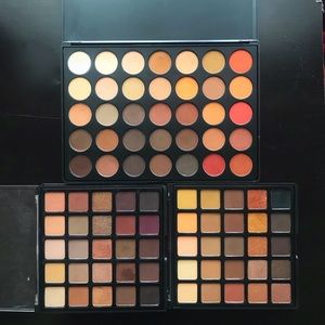 Morphe eyeshadow palette bundle 25B, 25A & 35OM